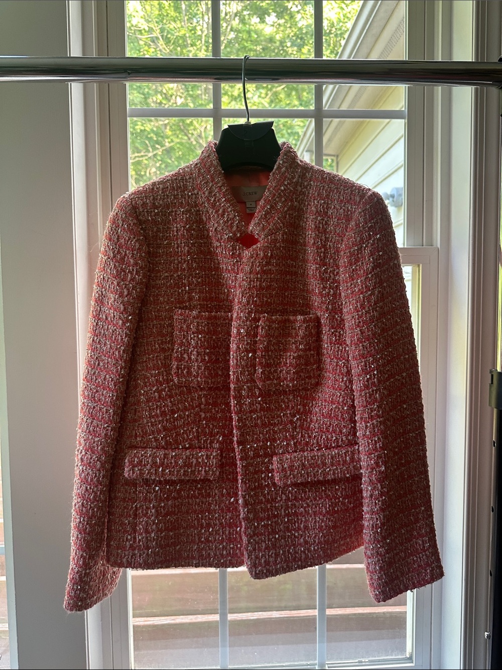 VTG Classic Pink Tweed Women's Blazer